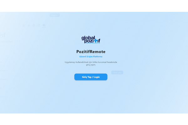 PozitifRemote Giriş